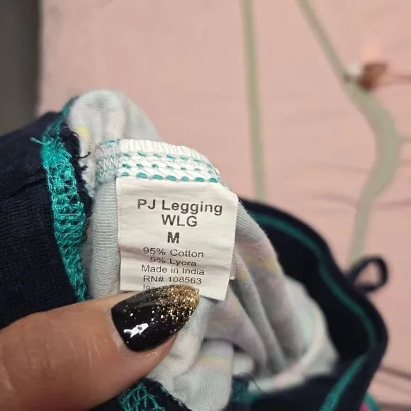 Unicorn Rainbow Womens Pajama Pants - Picture 5 of 5